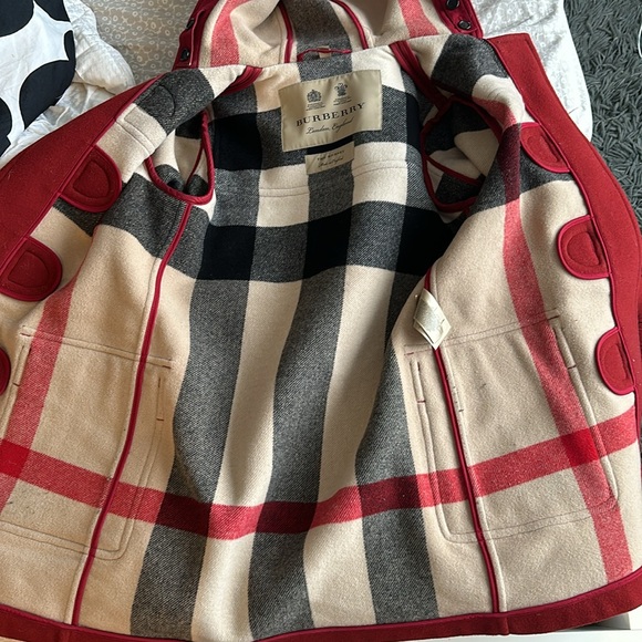 Burberry Mersey Duffle Coat in Burgundy Size US 6 - Picture 11 of 11